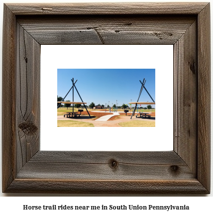 horse trail rides near me in South Union, Pennsylvania